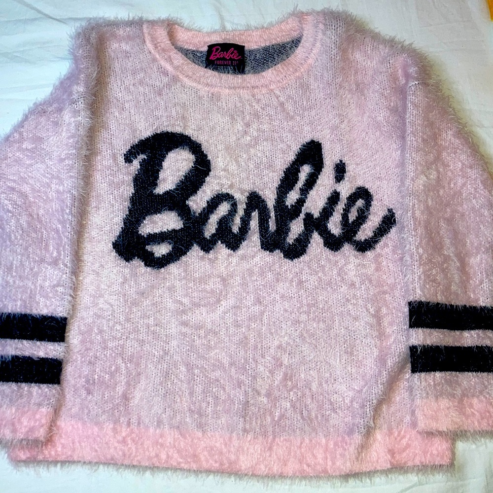 Furry sweater cute and soft 🙃